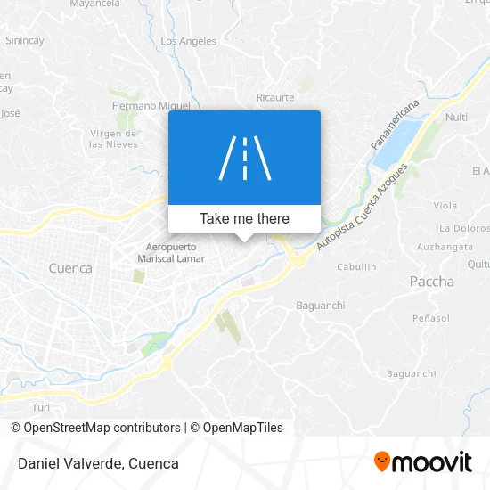 Mapa de Daniel Valverde