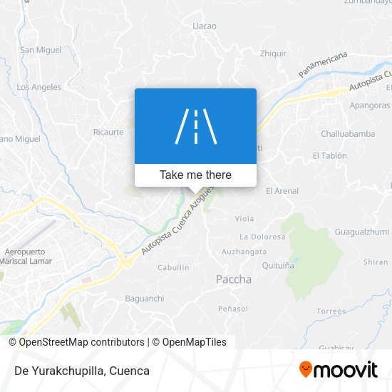 Mapa de De Yurakchupilla