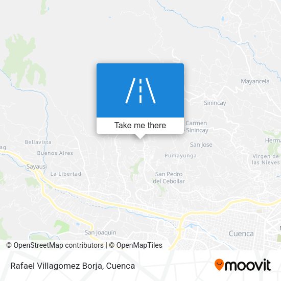 Rafael Villagomez Borja map