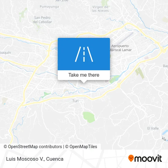 Mapa de Luis Moscoso V.