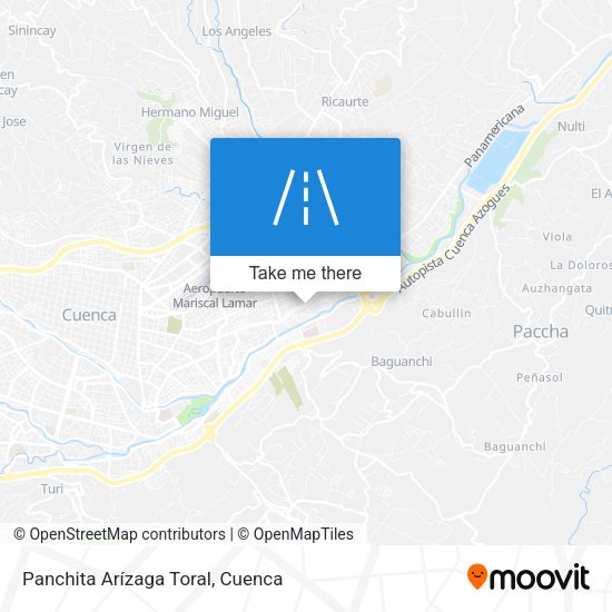Mapa de Panchita Arízaga Toral