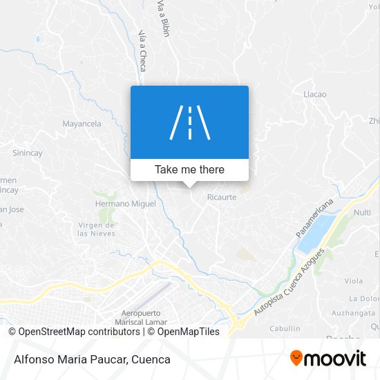 Mapa de Alfonso Maria Paucar