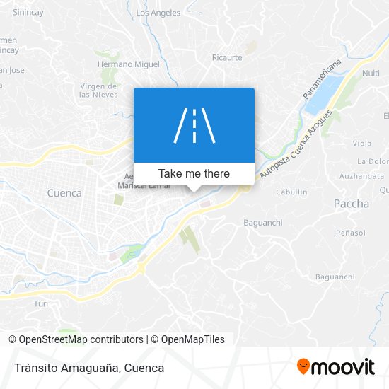 Mapa de Tránsito Amaguaña