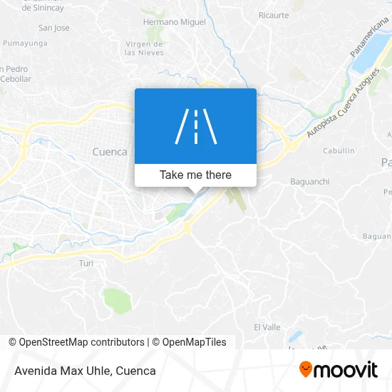 Avenida Max Uhle map