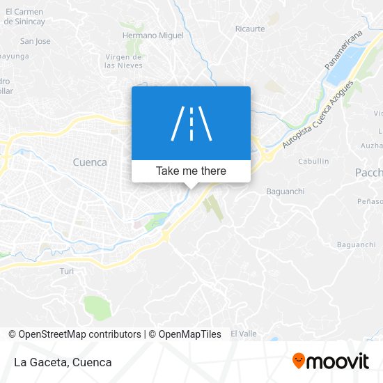 Mapa de La Gaceta