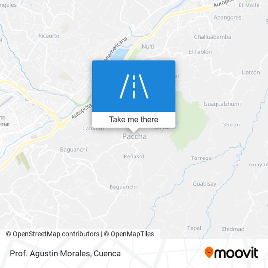 Prof. Agustin Morales map