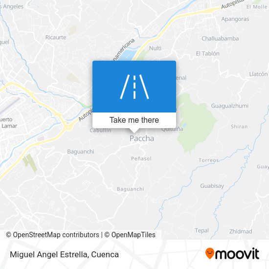 Miguel Angel Estrella map