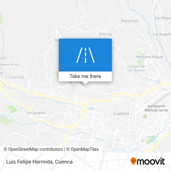 Luis Felipe Hermida map