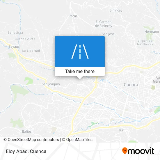 Mapa de Eloy Abad