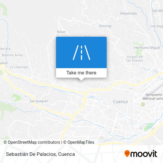 Mapa de Sebastián De Palacios