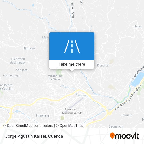 Mapa de Jorge Agustín Kaiser