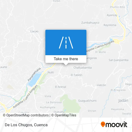 De Los Chugos map