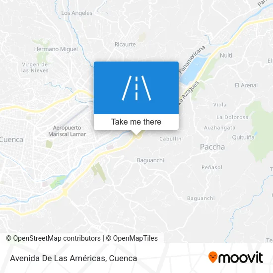 Mapa de Avenida De Las Américas
