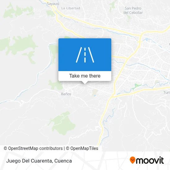 Mapa de Juego Del Cuarenta