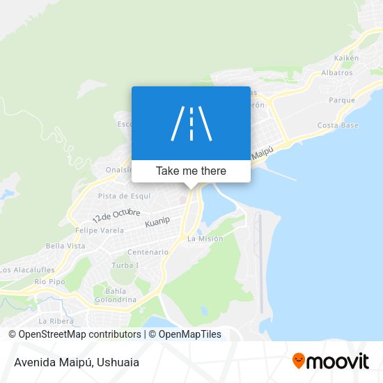 Avenida Maipú map
