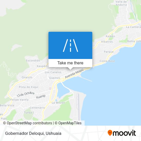 Mapa de Gobernador Deloqui