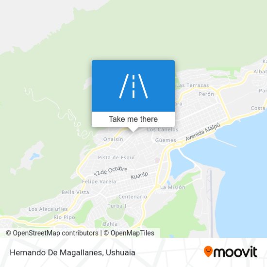 Mapa de Hernando De Magallanes