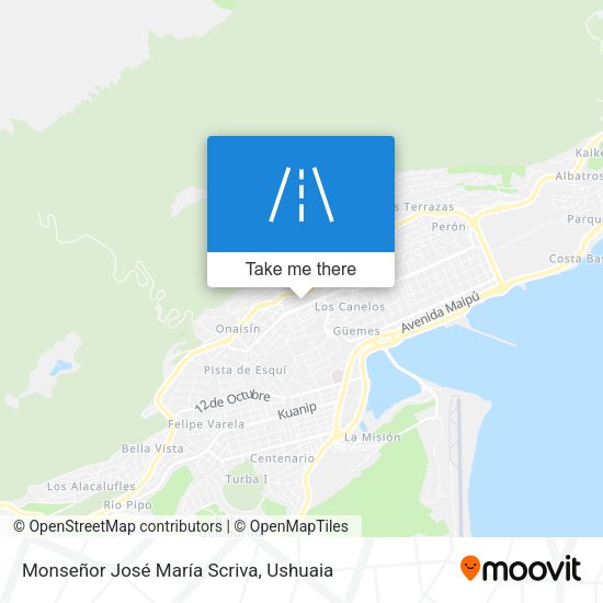 Monseñor José María Scriva map