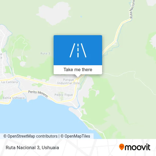 Ruta Nacional 3 map
