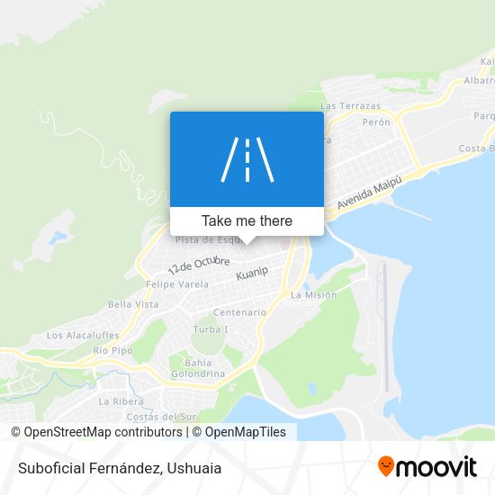 Mapa de Suboficial Fernández
