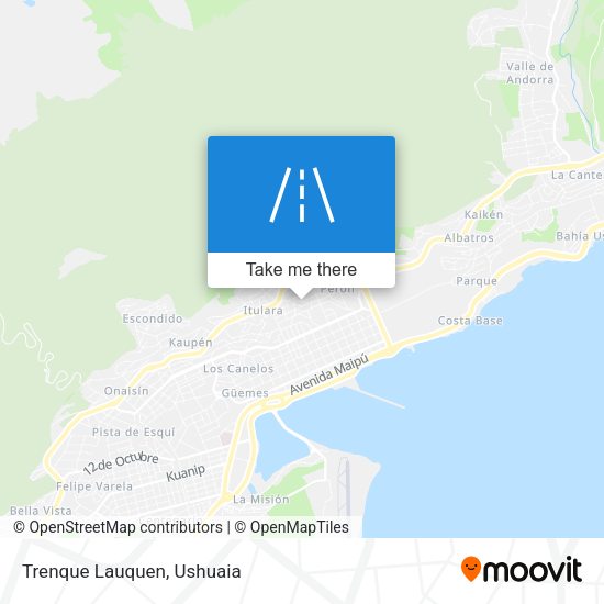 Mapa de Trenque Lauquen