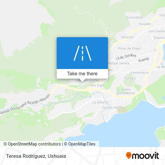 Teresa Rodríguez map