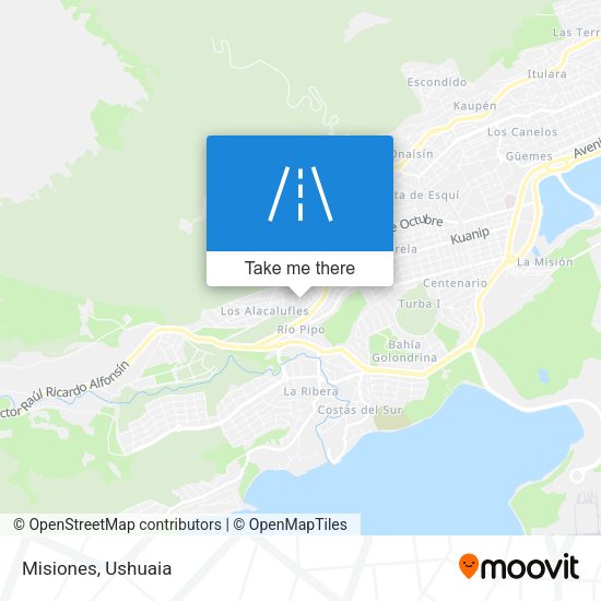 Mapa de Misiones
