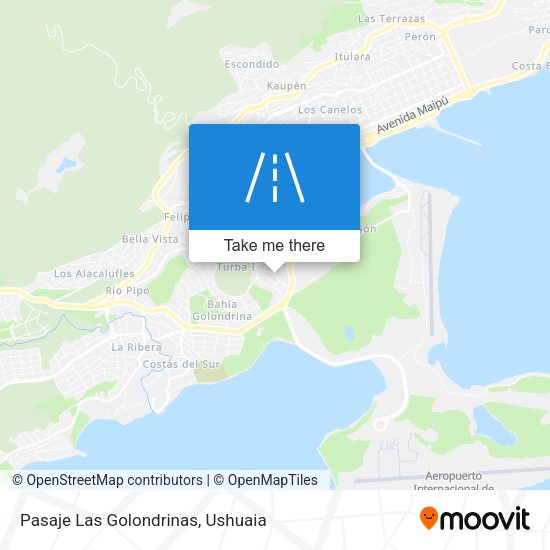 Pasaje Las Golondrinas map