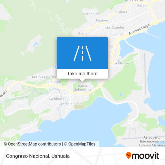 Mapa de Congreso Nacional