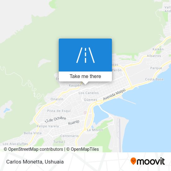 Mapa de Carlos Monetta