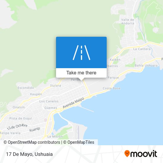 Mapa de 17 De Mayo
