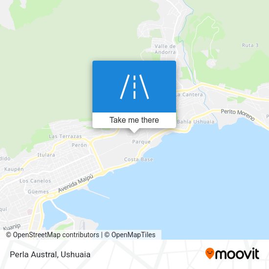 Mapa de Perla Austral