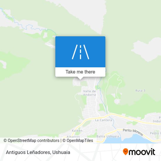 Antiguos Leñadores map