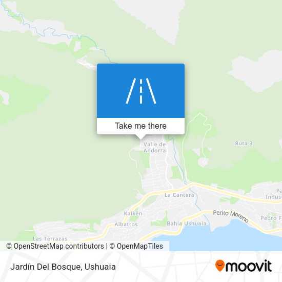 Jardín Del Bosque map