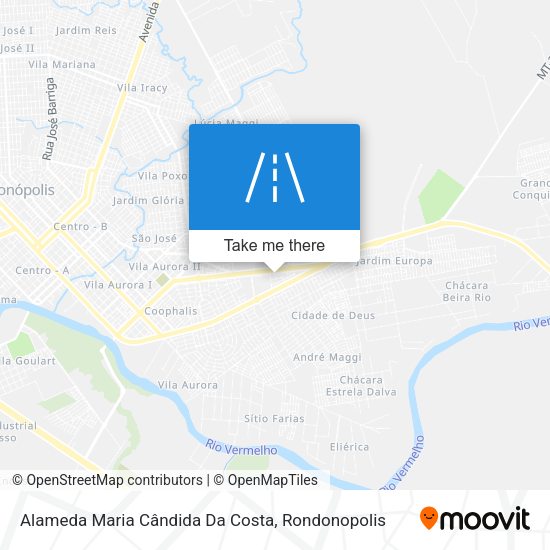 Alameda Maria Cândida Da Costa map