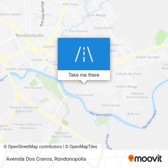 Avenida Dos Cravos map