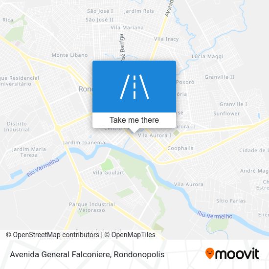 Avenida General Falconiere map