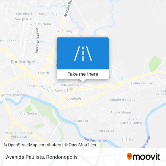 Avenida Paulista map
