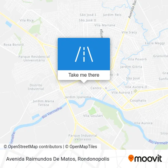 Avenida Raimundos De Matos map