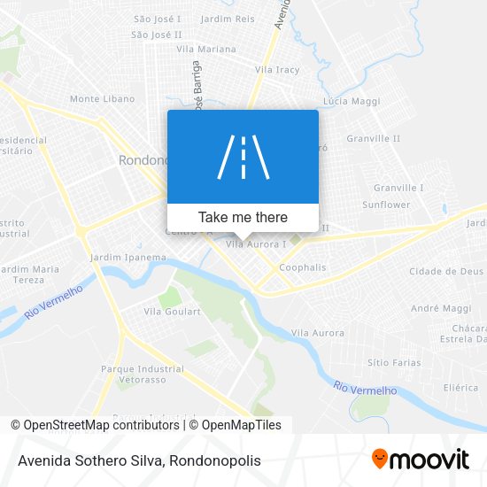 Avenida Sothero Silva map