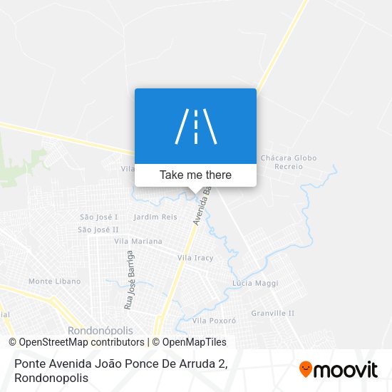 Ponte Avenida João Ponce De Arruda 2 map