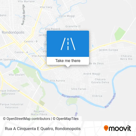 Rua A Cinquenta E Quatro map
