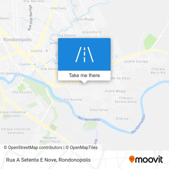 Rua A Setenta E Nove map