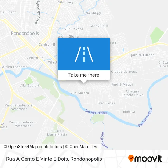 Rua A-Cento E Vinte E Dois map