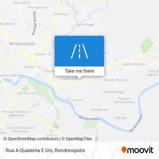 Rua A-Quarenta E Um map