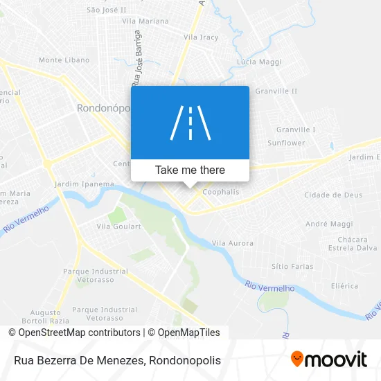 Rua Bezerra De Menezes map