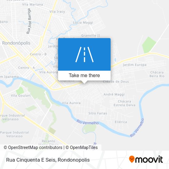 Rua Cinquenta E Seis map