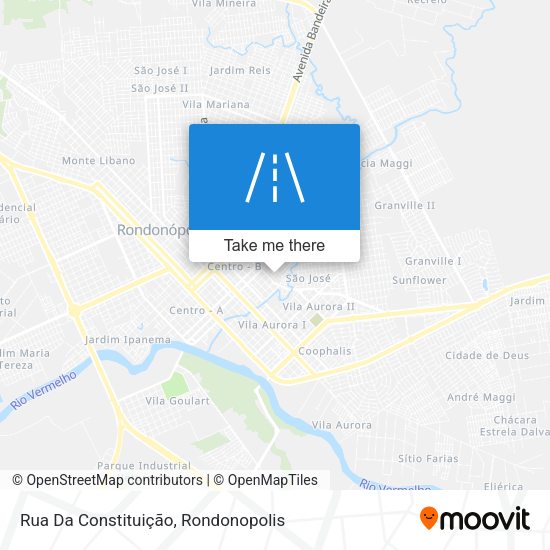 Rua Da Constituição map