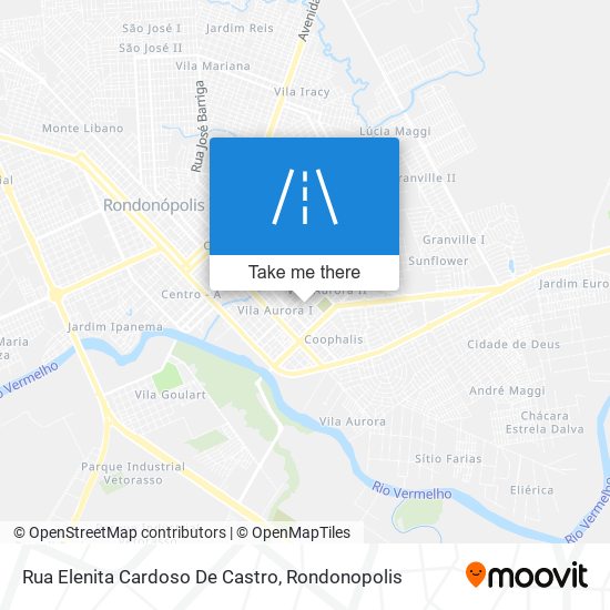 Rua Elenita Cardoso De Castro map