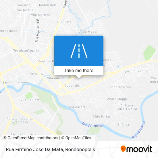 Rua Firmino José Da Mata map